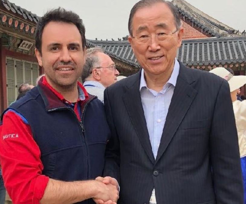 kerem hasanoğlu ve ban ki-moon görüşmesi